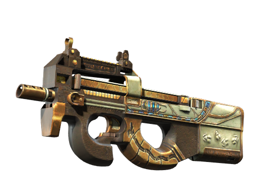 P90 | ScaraB Rush (Minimal Wear) — изображение скина CS2, редкость Restricted