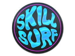 Sticker | Miami Skill Surf (Holo) — CS2 skin image, Remarkable rarity
