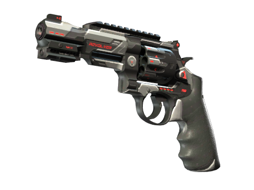 StatTrak™ R8 Revolver | Reboot (Battle-Scarred) — изображение скина CS2, редкость Restricted