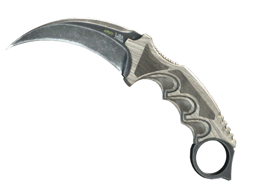 ★ Karambit | Black Laminate — скин CS2, редкость Covert