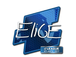 Sticker | EliGE | Atlanta 2017 — CS2 skin image, High Grade rarity