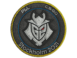 Patch | G2 Esports | Stockholm 2021 — CS2 skin image, High Grade rarity