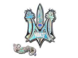 Sticker | Monte (Holo) | Paris 2023 — CS2 skin image, Exotic rarity
