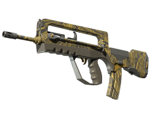 Souvenir FAMAS | Byproduct (Factory New) — изображение скина CS2, редкость Consumer Grade