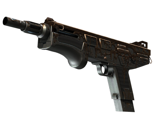 MAG-7 | Copper Coated (Well-Worn) — изображение скина CS2, редкость Mil-Spec Grade