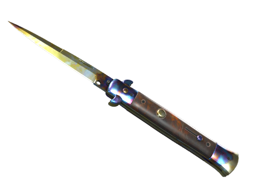 ★ Stiletto Knife | Case Hardened — скин CS2, редкость Covert