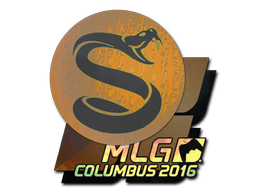 Sticker | Splyce (Holo) | MLG Columbus 2016 — CS2 skin image, Remarkable rarity