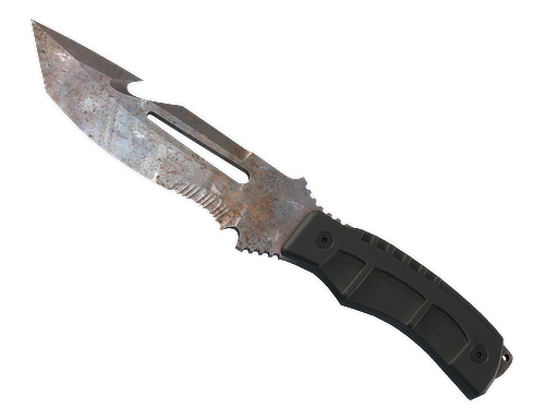 ★ StatTrak™ Survival Knife | Rust Coat (Battle-Scarred) — CS2 skin image