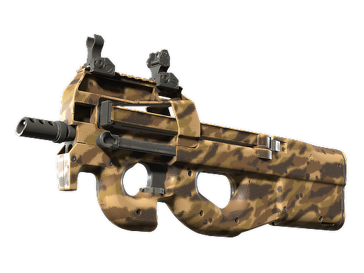 P90 | Desert Halftone (Field-Tested) — изображение скина CS2, редкость Consumer Grade