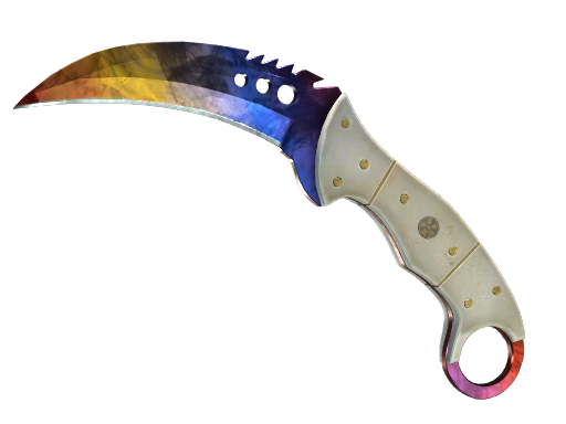 ★ StatTrak™ Talon Knife | Marble Fade — CS2 skin,  rarity