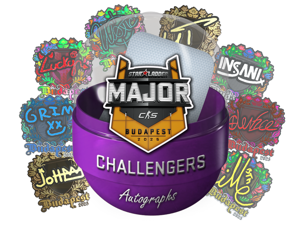 Budapest 2025 Challengers Autograph Capsule — CS2 skin image, Base Grade rarity