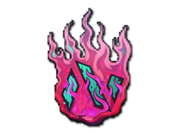 Sticker | No Pats (Holo) — CS2 skin image, Remarkable rarity