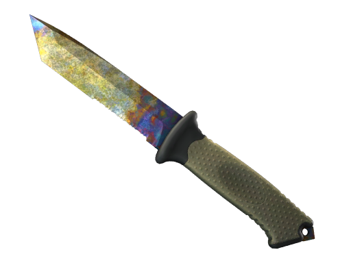 ★ StatTrak™ Ursus Knife | Case Hardened (Battle-Scarred) — CS2 skin image