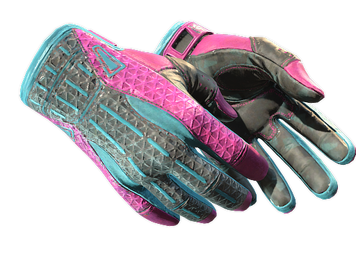 ★ Sport Gloves | Vice (Well-Worn) — изображение скина CS2, редкость Extraordinary