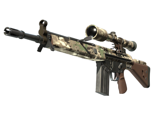 Souvenir G3SG1 | VariCamo (Minimal Wear) — изображение скина CS2, редкость Industrial Grade