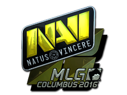 Sticker | Natus Vincere (Foil) | MLG Columbus 2016 — CS2 skin image, Exotic rarity