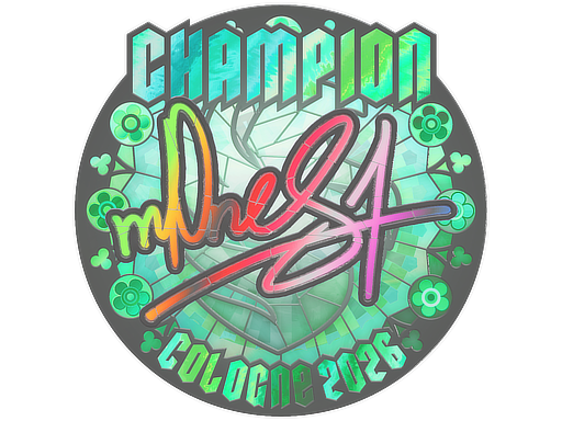 Sticker | m0NESY (Holo, Champion) | Cologne 2026 — CS2 skin image, Exotic rarity