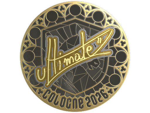 Sticker | ultimate (Gold) | Cologne 2026 — CS2 skin image, Extraordinary rarity