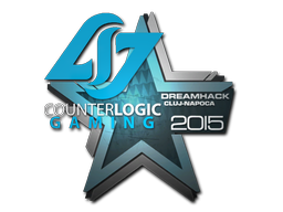 Sticker | Counter Logic Gaming | Cluj-Napoca 2015 — CS2 skin image, High Grade rarity