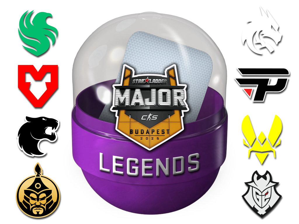 Budapest 2025 Legends Sticker Capsule — CS2 skin image, Base Grade rarity
