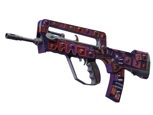 StatTrak™ FAMAS | Rapid Eye Movement (Minimal Wear) — изображение скина CS2, редкость Classified