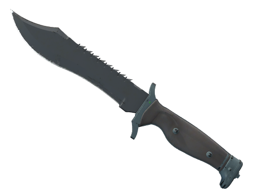 ★ StatTrak™ Bowie Knife | Night (Battle-Scarred) — CS2 skin image