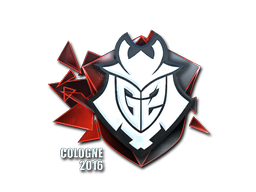 Sticker | G2 Esports (Foil) | Cologne 2016 — CS2 skin image, Exotic rarity