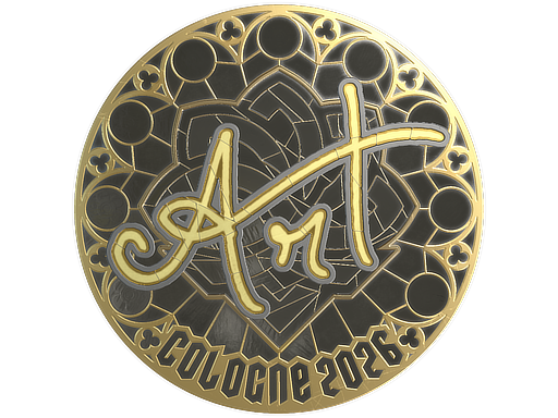 Sticker | arT (Gold) | Cologne 2026 — CS2 skin image, Extraordinary rarity