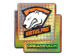 Sticker | Virtus.Pro (Holo) | DreamHack 2014 — CS2 skin image, Remarkable rarity