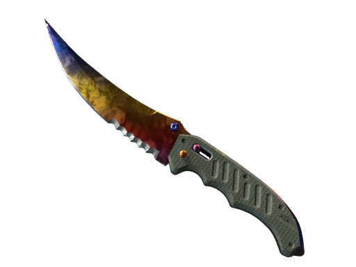 ★ StatTrak™ Flip Knife | Marble Fade (Factory New) — CS2 skin image