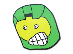 Sticker | Mister Chief — CS2 skin image, High Grade rarity