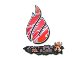 Sticker | Copenhagen Flames (Holo) | Antwerp 2022 — CS2 skin image, Exotic rarity