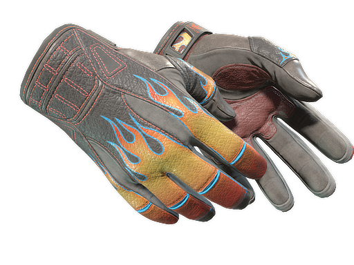 ★ Sport Gloves | Blaze (Field-Tested) — изображение скина CS2, редкость Extraordinary