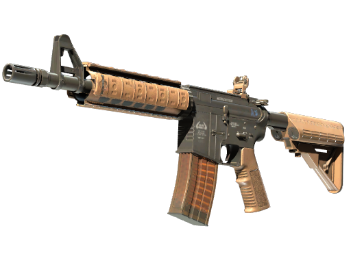 Souvenir M4A4 | Poly Mag (Battle-Scarred) — изображение скина CS2, редкость Mil-Spec Grade