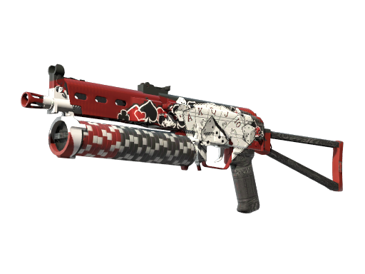 StatTrak™ PP-Bizon | High Roller (Battle-Scarred) — изображение скина CS2, редкость Classified