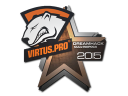 Sticker | Virtus.Pro | Cluj-Napoca 2015 — CS2 skin image, High Grade rarity