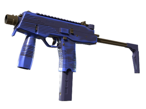 MP9 | Buff Blue (Battle-Scarred) — изображение скина CS2, редкость Consumer Grade