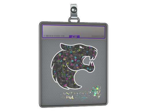 Sticker Slab | FURIA (Glitter) | Antwerp 2022 — CS2 skin image, Remarkable rarity