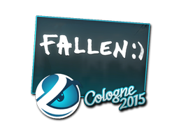 Sticker | FalleN | Cologne 2015 — CS2 skin image, High Grade rarity