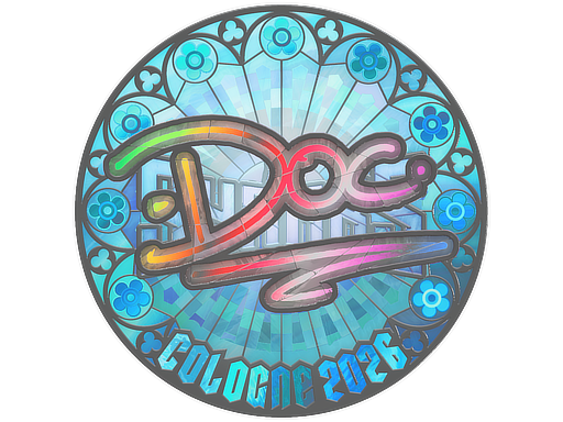 Sticker | doc (Holo) | Cologne 2026 — CS2 skin image, Exotic rarity