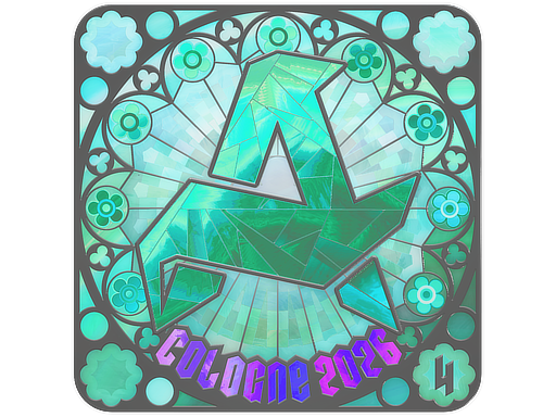 Sticker | Aurora (Holo, Ranked) | Cologne 2026 — CS2 skin image, Exotic rarity