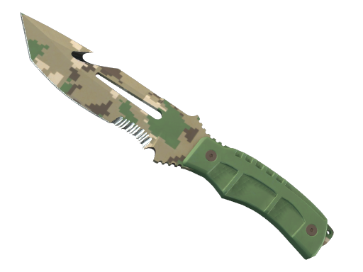 ★ Survival Knife | Forest DDPAT (Battle-Scarred) — изображение скина CS2, редкость Covert