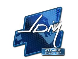 Sticker | jdm64 | Atlanta 2017 — CS2 skin image, High Grade rarity