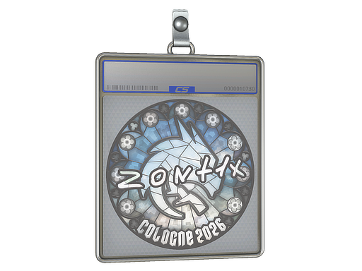 Sticker Slab | zont1x | Cologne 2026 — CS2 skin image, High Grade rarity