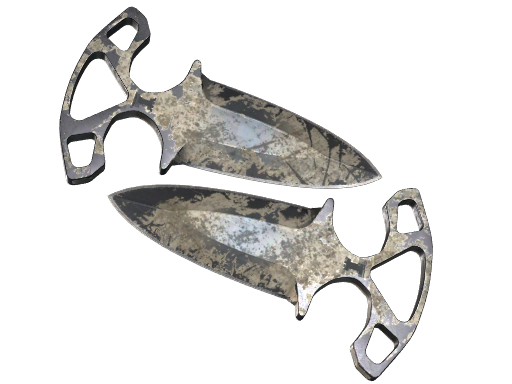 ★ StatTrak™ Shadow Daggers | Scorched (Factory New) — CS2 skin image