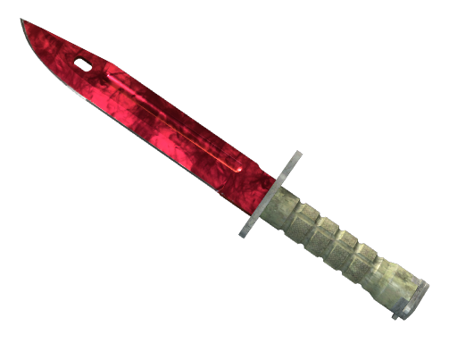 ★ Bayonet | Doppler Ruby (Factory New) — CS2 skin image, Covert rarity