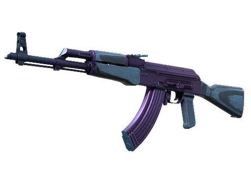 Souvenir AK-47 | Midnight Laminate (Factory New) — изображение скина CS2, редкость Restricted