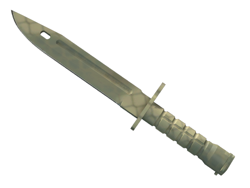 ★ Bayonet | Safari Mesh (Well-Worn) — изображение скина CS2, редкость Covert