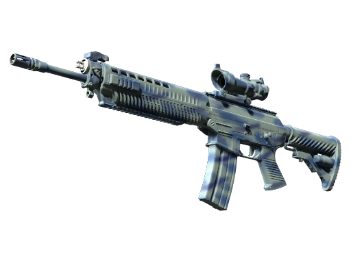 SG 553 | Wave Spray — скин CS2, редкость Mil-Spec Grade