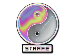 Sticker | Neon Opal Strafe (Holo) — CS2 skin image, Remarkable rarity